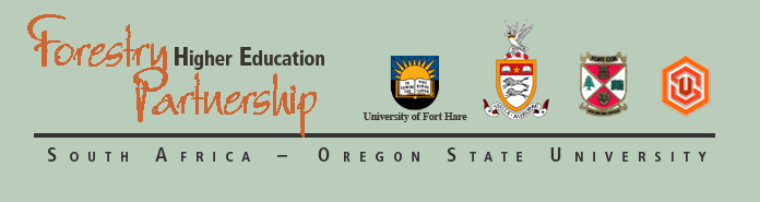 South Africa - Oregon State University Forestry Higher Education Partnership